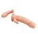Baile - Charlotte Hollow Double Penetration Strap-On Flesh
