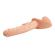 Baile - Charlotte Hollow Double Penetration Strap-On Flesh