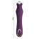 Pretty Love - Lunao Rechargeable Vibrator 10 Functions Purple