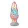 Power Monsters - Ebon Leviathan Tricolor Inflatable Fantasy Anal Plug 18 CM