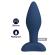 Mr Play - Tapered Silicone Anal Plug Blue S