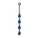 Mr Play - Blue Silicone Anal Beads Size M 33 CM