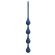 Mr Play - Blue Silicone Anal Beads Size M 33 CM