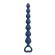 Mr Play - Blue Silicone Anal Beads & Anal Plug 26.7 CM
