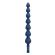 Mr Play - Blue Silicone Anal Beads & Anal Plug 26.7 CM