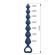 Mr Play - Blue Silicone Anal Beads & Anal Plug 26.7 CM