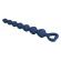 Mr Play - Blue Silicone Anal Beads & Anal Plug 26.7 CM
