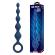 Mr Play - Blue Silicone Anal Beads & Anal Plug 20.4 CM