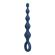 Mr Play - Blue Silicone Anal Beads & Anal Plug 20.4 CM