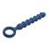 Mr Play - Blue Silicone Anal Beads & Anal Plug -Ø- 3,4 CM - 28.5 CM