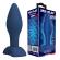 Mr Play - Tapered Silicone Anal Plug Blue L