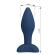 Mr Play - Tapered Silicone Anal Plug Blue L