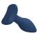 Mr Play - Tapered Silicone Anal Plug Blue L