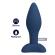Mr Play - Tapered Silicone Anal Plug Blue L
