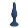 Mr Play - Blue Silicone Slim Anal Plug Size S
