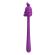 Pretty Love - Cute Bunny Flirting Stick Joustava Vibraattori USB Ladattava Violetti