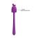 Pretty Love - Cute Bunny Flirting Stick Joustava Vibraattori USB Ladattava Violetti