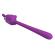Pretty Love - Cute Bunny Flirting Stick Flexible Vibrator Usb Rechargeable Purple