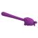 Pretty Love - Cute Bunny Flirting Stick Joustava Vibraattori USB Ladattava Violetti