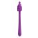 Pretty Love - Cute Bunny Flirting Stick Joustava Vibraattori USB Ladattava Violetti