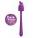 Pretty Love - Cute Bunny Flirting Stick Joustava Vibraattori USB Ladattava Violetti