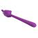 Pretty Love - Cute Bunny Flirting Stick Joustava Vibraattori USB Ladattava Violetti