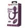Pretty Love - Lioea Vibrating Anal Plug With Tail 12 Functions Purple Remote Control