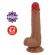 Pretty Love - Ivita Realistinen Silikoni Dildo Imukupilla 16.2 CM Ø 4 CM
