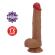 Pretty Love - Jovita Realistinen Silikoni Dildo Imukupilla 19 CM Ø 4.5 CM