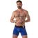 Locker Gear – Leveä&nbsp;Waistband&nbsp;Trunk, Sininen