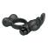 Pretty Love - Vibrating Penis Ring With Bunny Stimulator 10 Functions Black