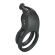 Pretty Love - Goodwin Rechargeable Double Vibrating Cock Ring Black