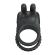 Pretty Love - Sini Rechargeable Vibrating Cock Ring 10 Functions Black