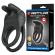 Pretty Love - Sini Rechargeable Vibrating Cock Ring 10 Functions Black
