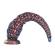 Power Monsters - Abyssal Tentacle Tricolor Fantasia Silikoni Dildo 46 CM Ø 7 CM