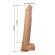 Pretty Love - Pat Joustava Realistinen Dildo Imukupilla, Iho 40 CM -Ø- 6 CM