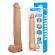 Pretty Love - Pat Joustava Realistinen Dildo Imukupilla, Iho 40 CM -Ø- 6 CM