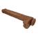 Pretty Love - Pat Realistinen Joustava Dildo Imukupilla 40 CM -Ø- 6 CM Ruskea