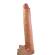 Pretty Love - Rael Joustava Realistinen Dildo Imukupilla 40 CM -Ø- 6 CM Ruskea