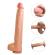 Pretty Love - Rael Joustava Realistinen Dildo Imukupilla 40 CM -Ø- 6 CM Ruskea
