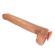 Pretty Love - Rael Joustava Realistinen Dildo Imukupilla 40 CM -Ø- 6 CM Ruskea