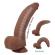 Pretty Love - Ulric Realistinen Joustava Dildo 26 CM Ø 5.5 CM Tpe Ruskea
