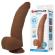 Pretty Love - Ulric Realistinen Joustava Dildo 26 CM Ø 5.5 CM Tpe Ruskea