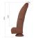 Pretty Love - Ulric Realistinen Joustava Dildo 26 CM Ø 5.5 CM Tpe Ruskea