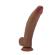 Pretty Love - Ulric Realistinen Joustava Dildo 26 CM Ø 5.5 CM Tpe Ruskea