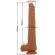 Pretty Love - Viggo Realistinen&nbsp;Soft-Touch Skin-Sliding&nbsp;Dildo 36,5 CM Ruskea