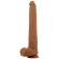 Pretty Love - Viggo Realistinen&nbsp;Soft-Touch Skin-Sliding&nbsp;Dildo 36,5 CM Ruskea