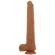 Pretty Love - Viggo Realistinen&nbsp;Soft-Touch Skin-Sliding&nbsp;Dildo 36,5 CM Ruskea