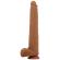 Pretty Love - Viggo Realistinen&nbsp;Soft-Touch Skin-Sliding&nbsp;Dildo 36,5 CM Ruskea