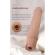 Pretty Love - Kessler Realistinen Vibraattori Dildo 10 Värinätilalla ja 10 Työntötilalla, 22 CM Natural
